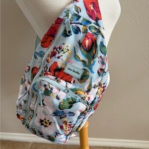 Vera Bradley ReActive Sling Backpack in Sea Air Floral NWOT